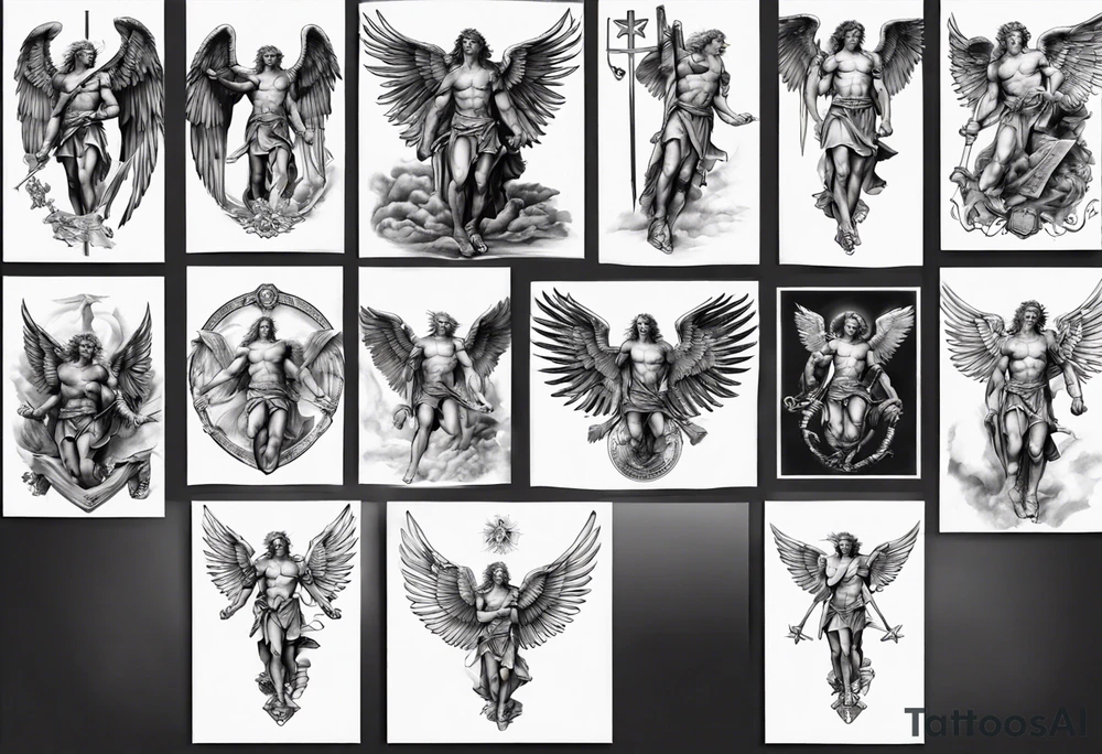 Heiliger St.Michael tattoo idea