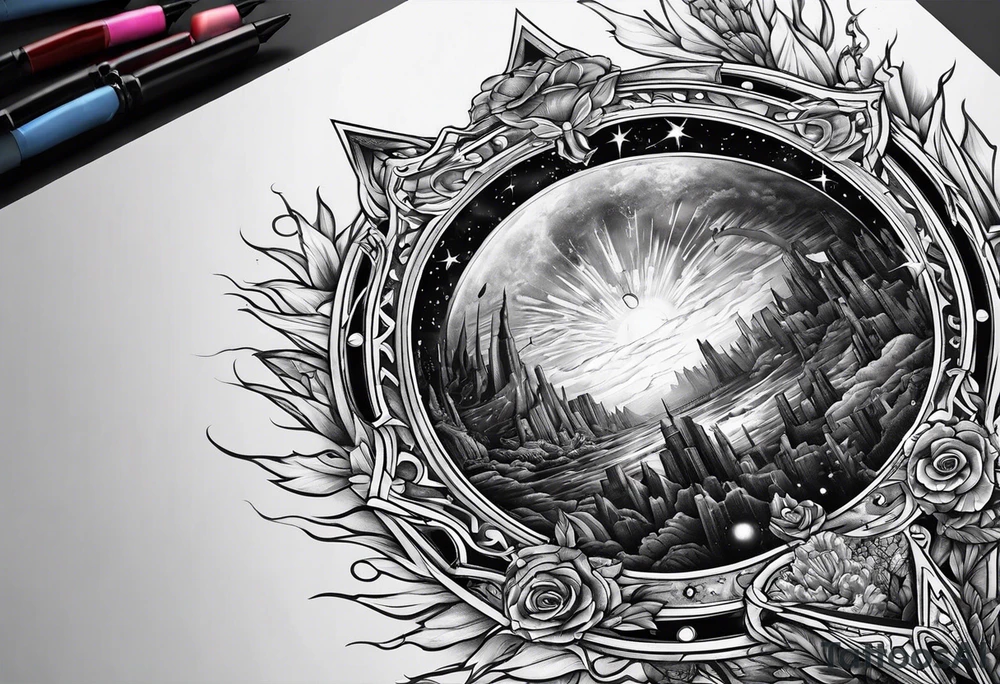 event horizon tattoo idea