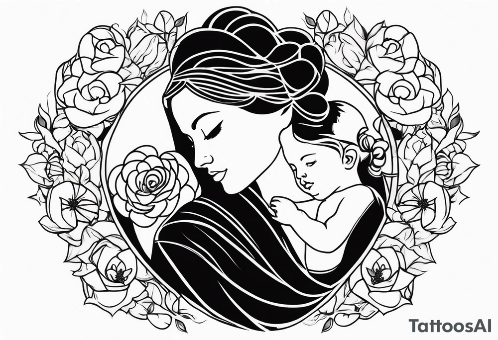 mothers love tattoo idea