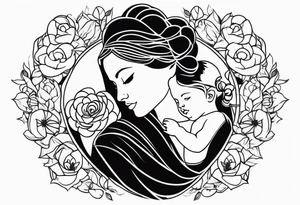 mothers love tattoo idea