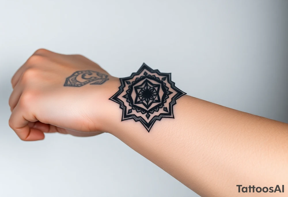victory over coma and methadone. a new life in meditation. tattoo on the arm tattoo idea