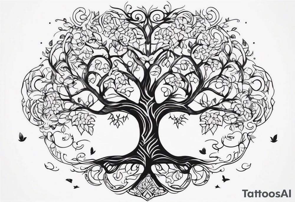 Family Tree tattoo idea