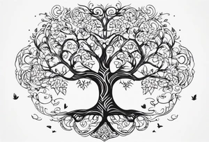 Family Tree tattoo idea