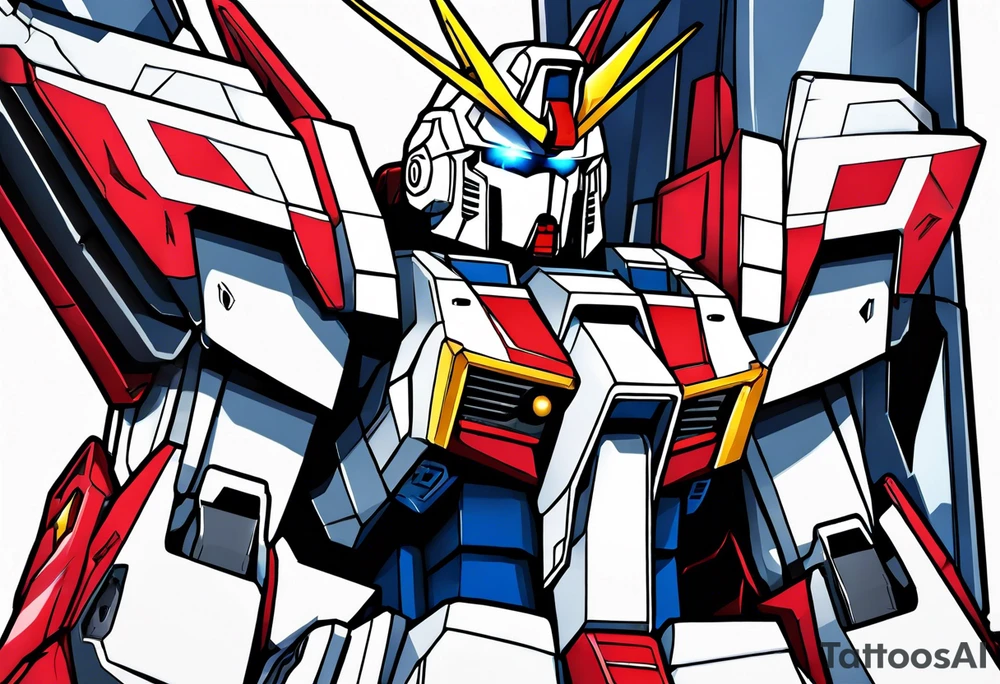 Gundam tattoo idea