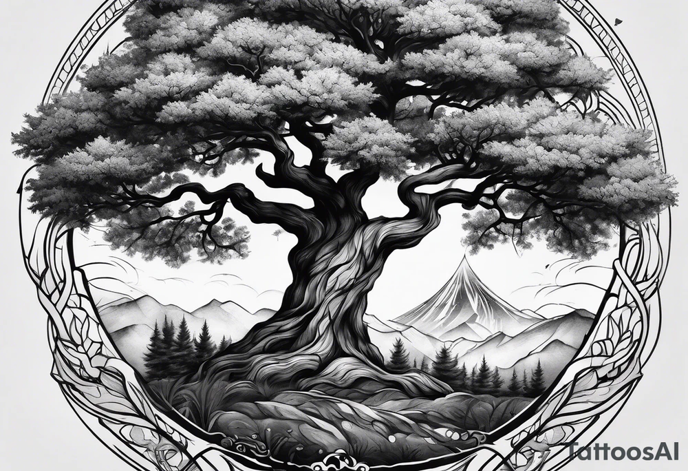 tree tattoo idea