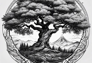 tree tattoo idea