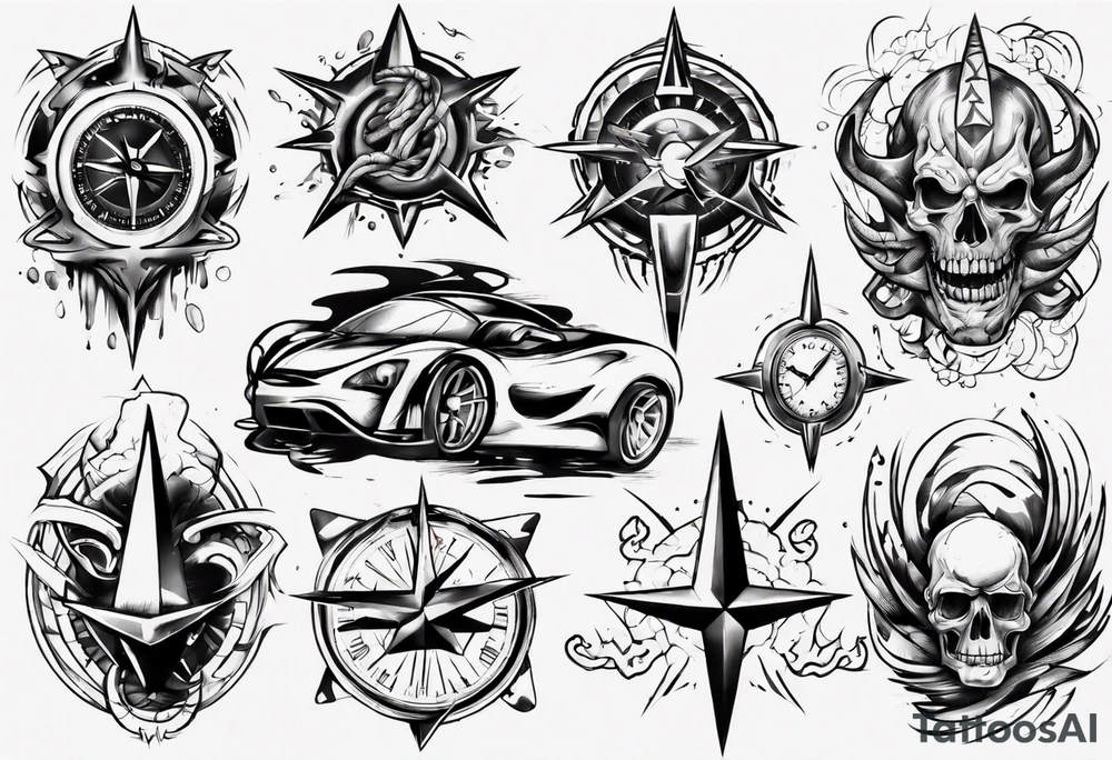speed tattoo idea