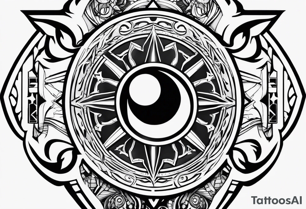 Star wars Jedi symbol tattoo idea