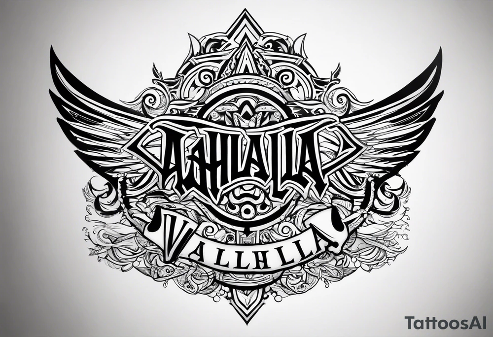 Valhalla tattoo idea