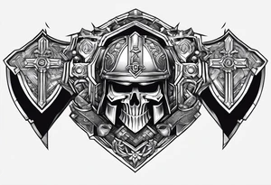 War hammer 40k chest tattoo tattoo idea