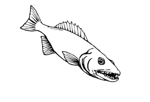 Flathead catfish tattoo idea