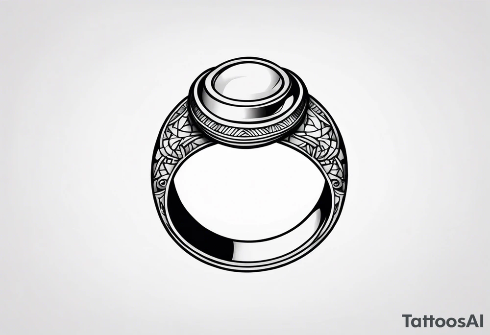 Ring tattoo tattoo idea