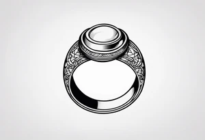 Ring tattoo tattoo idea