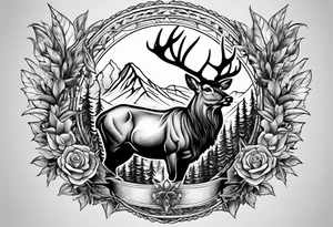 hunting tattoo idea