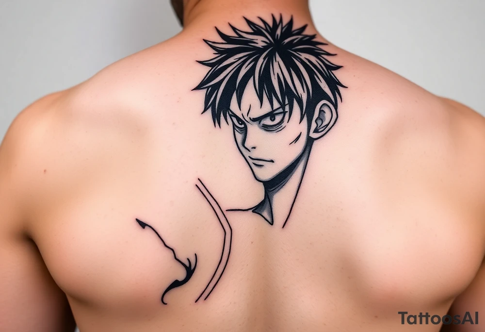 Monkey d luffy tattoo idea