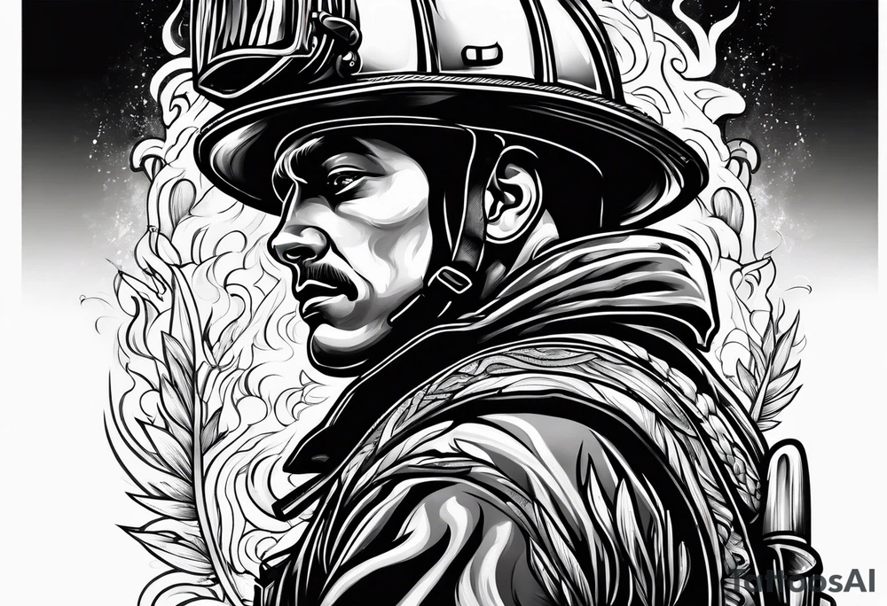 Firefighter tattoo idea