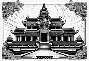 Angkor watt tattoo idea