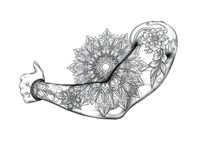 mandala tattoo idea