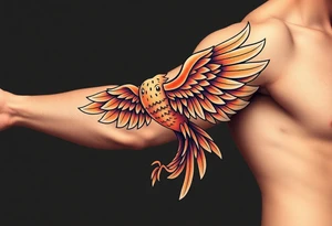 Phoenix tattoo idea