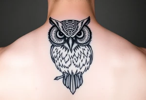 Owl tattoo idea