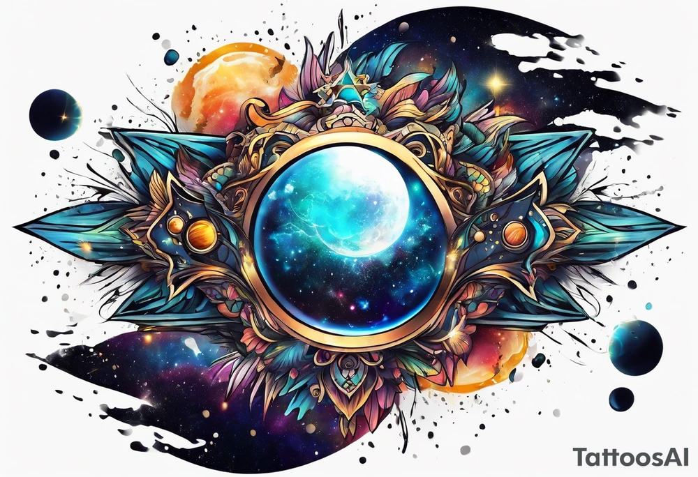 Supernova tattoo idea