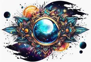 Supernova tattoo idea
