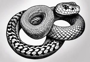 Snake wrapped around my arm tattoo idea