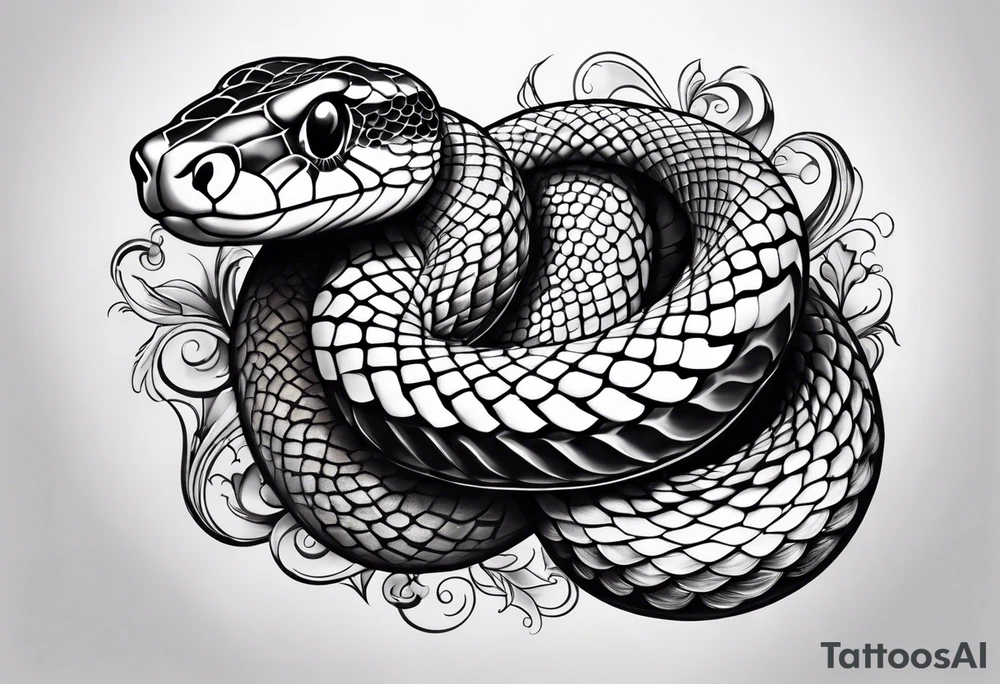 snake tattoo idea