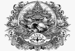 GIVE HEAVEN SOME HELL
LYRICS tattoo idea