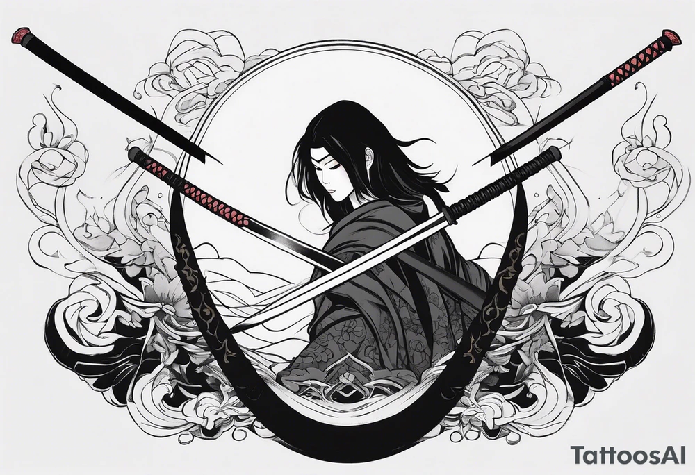 katana tattoo idea