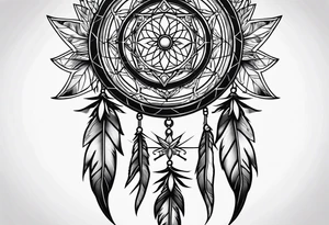 Dreamcatcher, sword tattoo idea