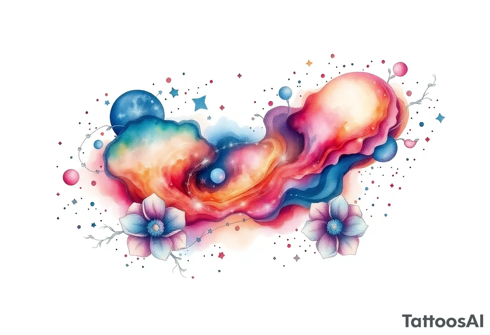 Universe tattoo idea