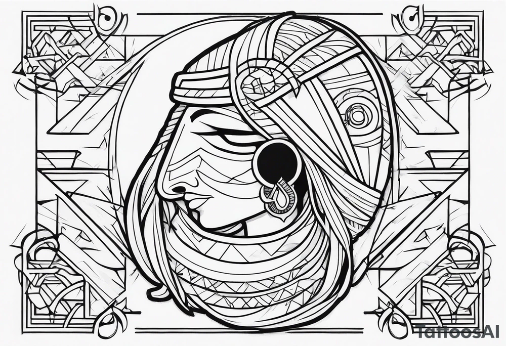 Mummy Wraps tattoo idea