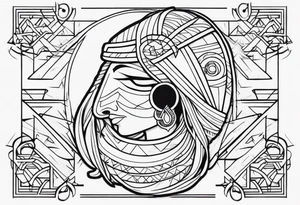 Mummy Wraps tattoo idea