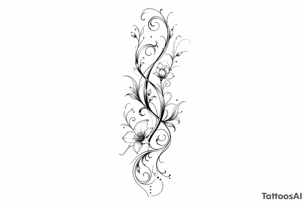 do a j and d but where u cannot see them easily tattoo idea