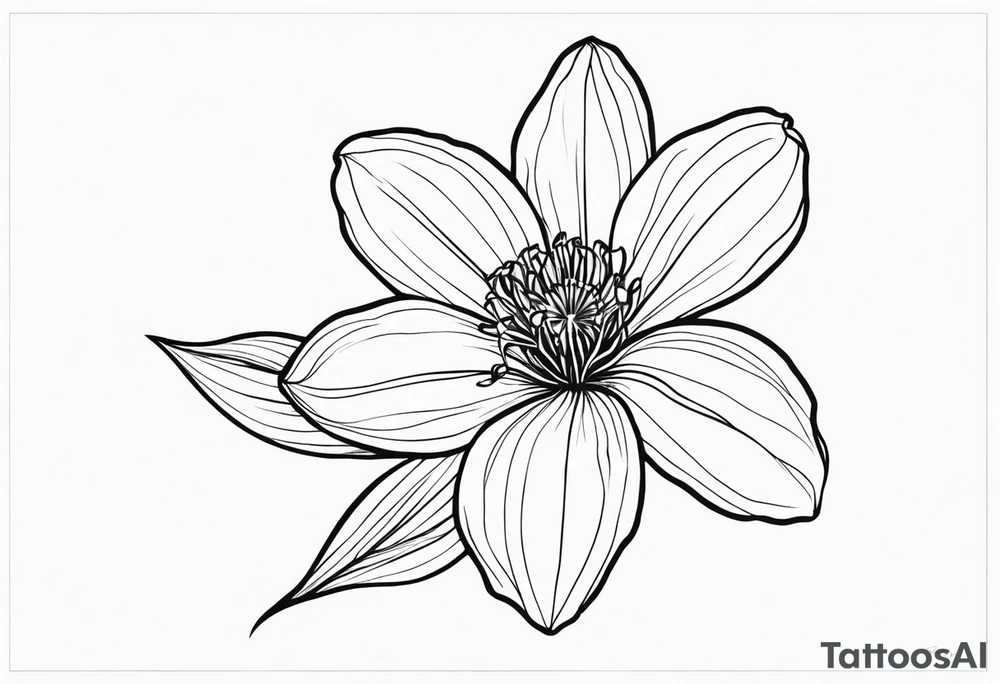 Platycodon grandiflorus tattoo idea