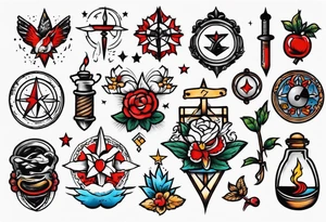 old school tattoos tattoo idea