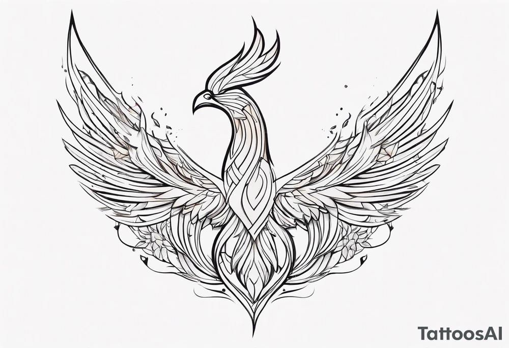 phoenix tattoo idea
