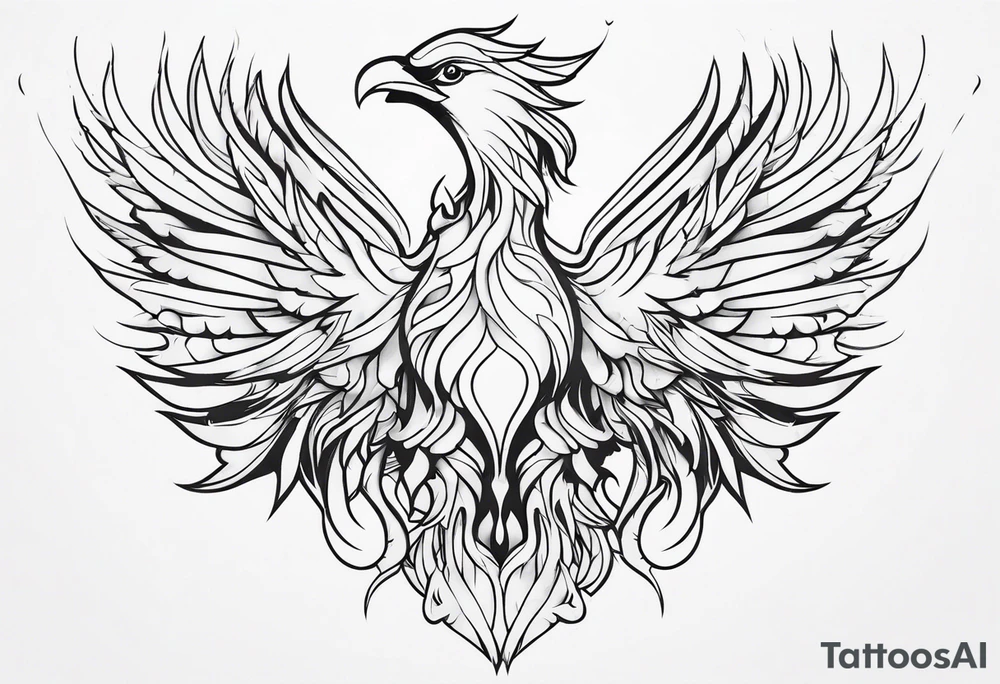 phenix tattoo idea