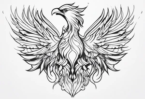 phenix tattoo idea