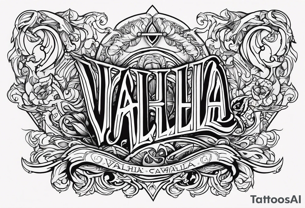 Valhalla tattoo idea