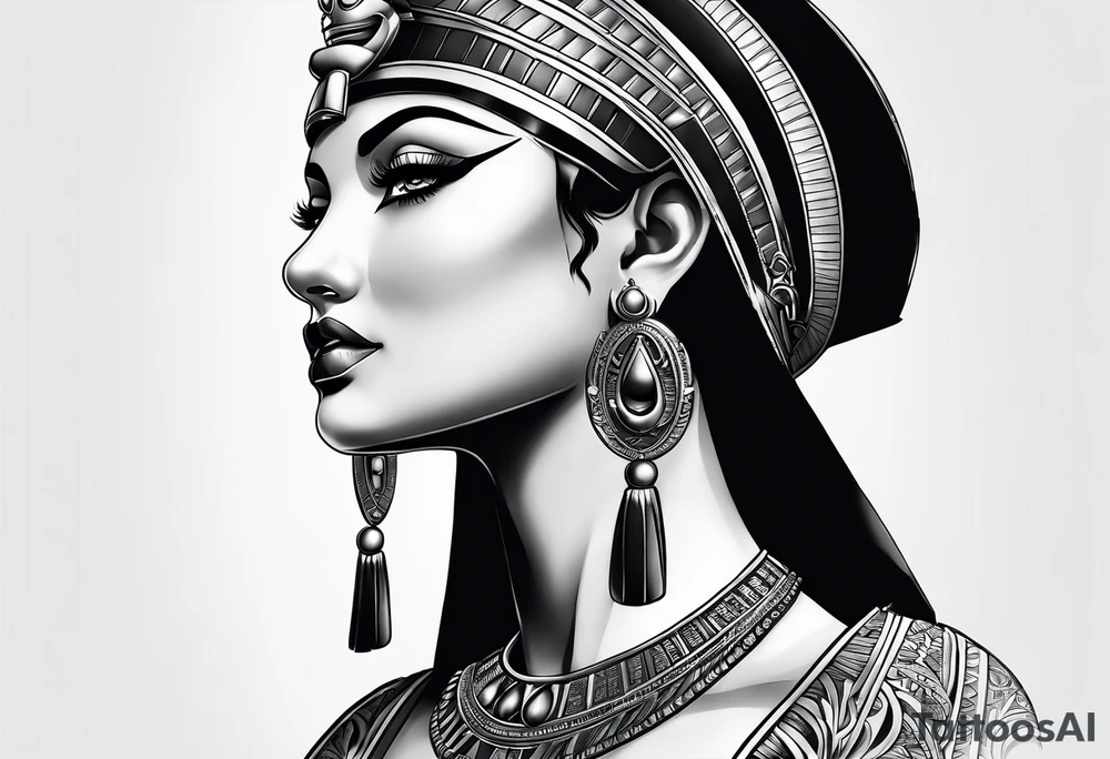 cleopatra tattoo idea