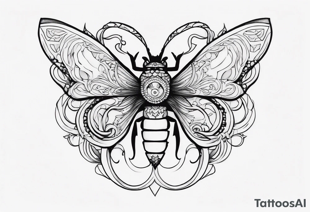 Escorpião tattoo idea