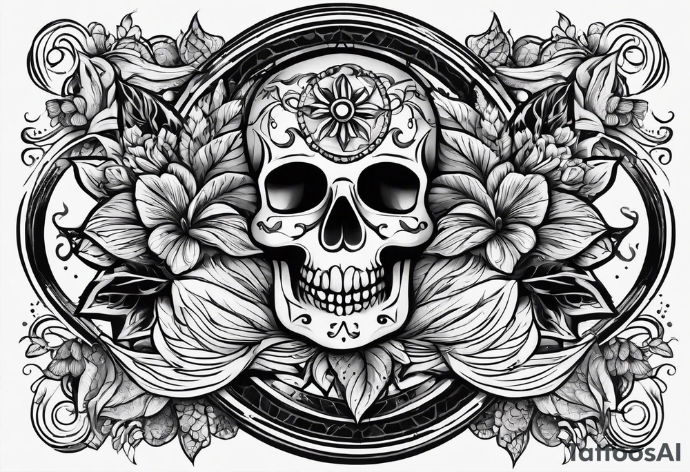 Draw some oldschool tattoo idea