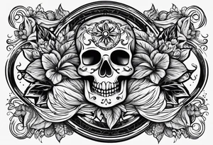 Draw some oldschool tattoo idea