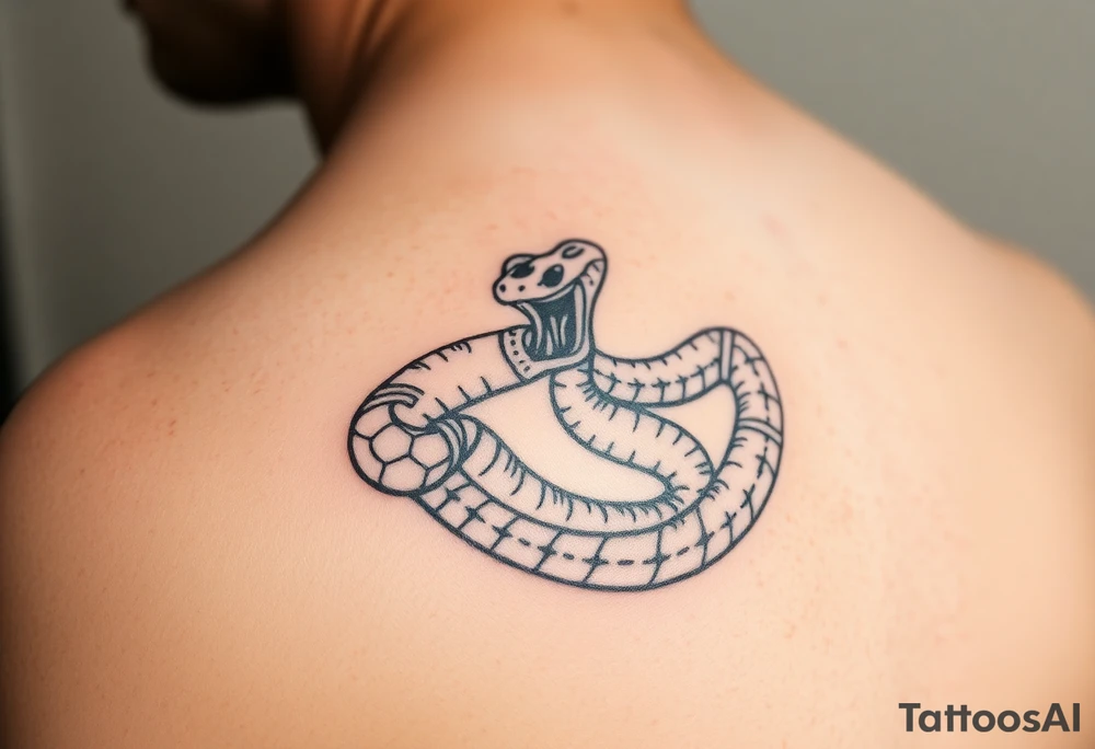 king snake tattoo idea
