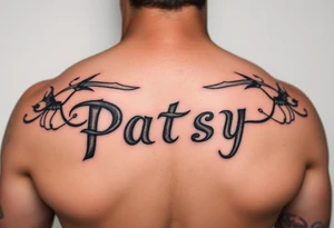 Name patsy tattoo idea