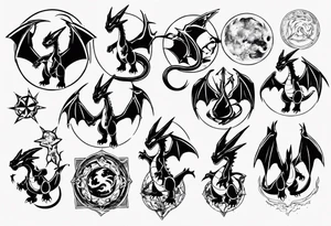 Charizard tattoo idea