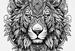 Big forest tattoo idea