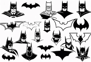 batman animated serie tattoo idea
